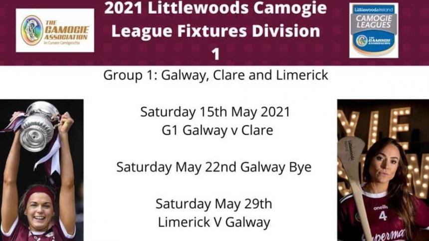 Galway Camogie teams begin Littlewoods National League campaigns tomorrow