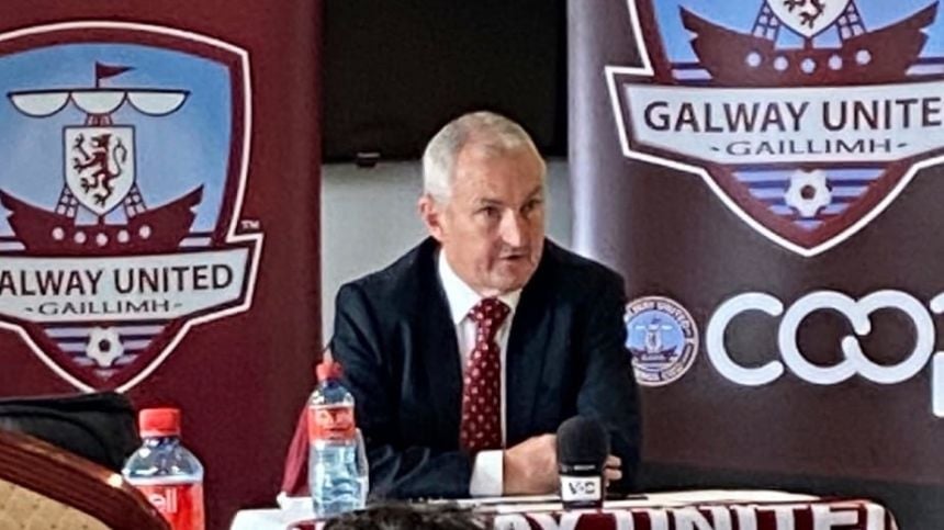 SOCCER: John Caulfield talks about Galway United's game with Cabinteely Being Called Off