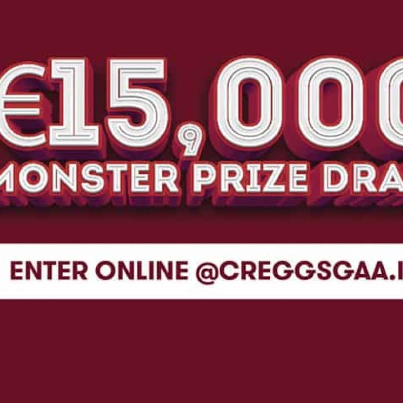 Creggs GAA Club to give away €5,000 this Sunday