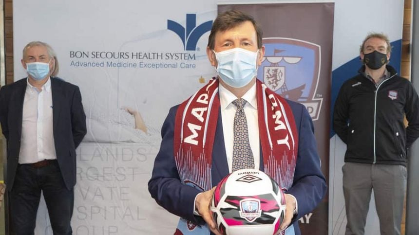 Bon Secours Galway extends Partnership with Galway United for the 2021 Season