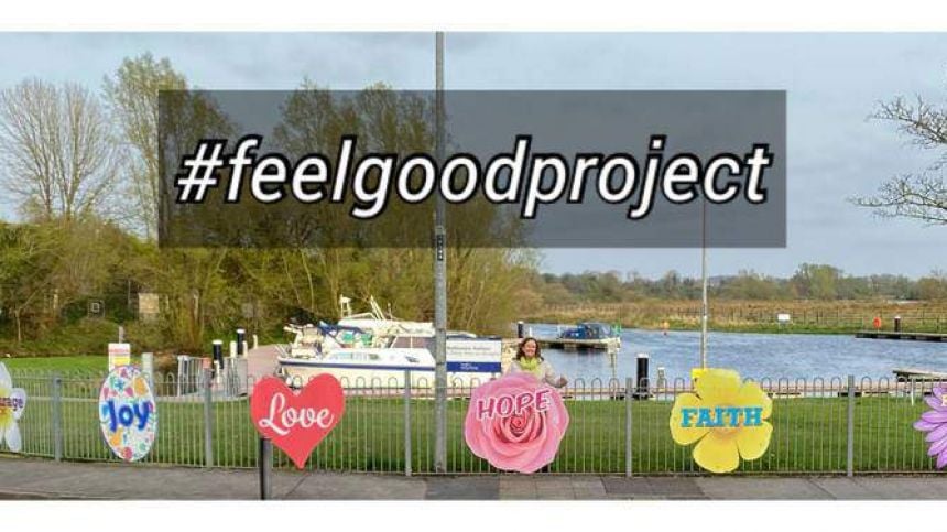 Easter Sunday Initiative Called "The Feel Good Project" On Show In Ballinasloe