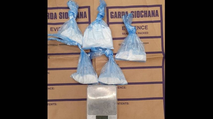 File for DPP after €18 thousand worth of cocaine seized in city