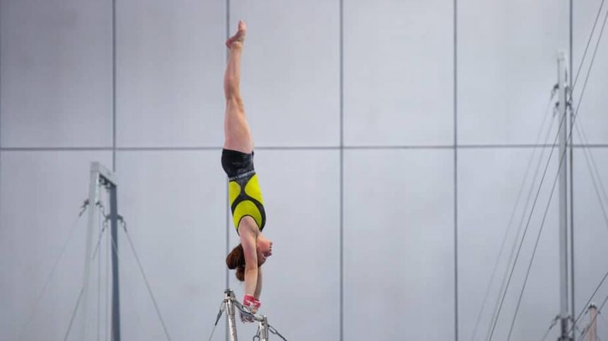 Renmore Gymnastics Club and Gymnastics Ireland celebrate following Emma Slevin's European Final Qualification