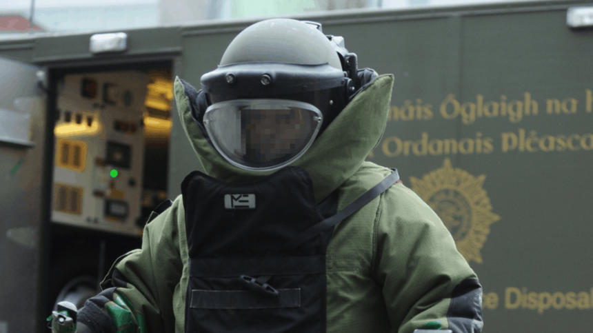 Army makes safe viable explosive device in Tuam