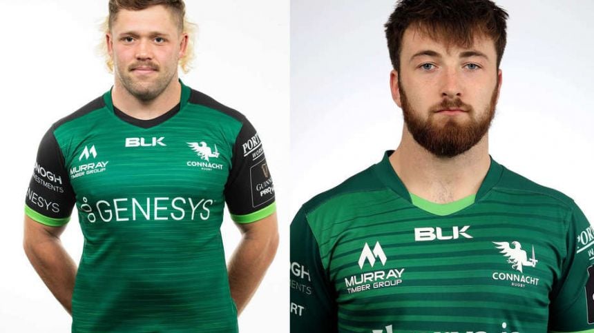 Jonny Murphy and Dylan Tierney-Martin sign Professional contracts with Connacht for 2021-22