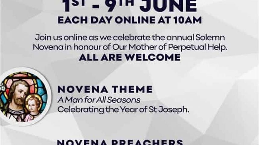 Esker Novena to take place online this year