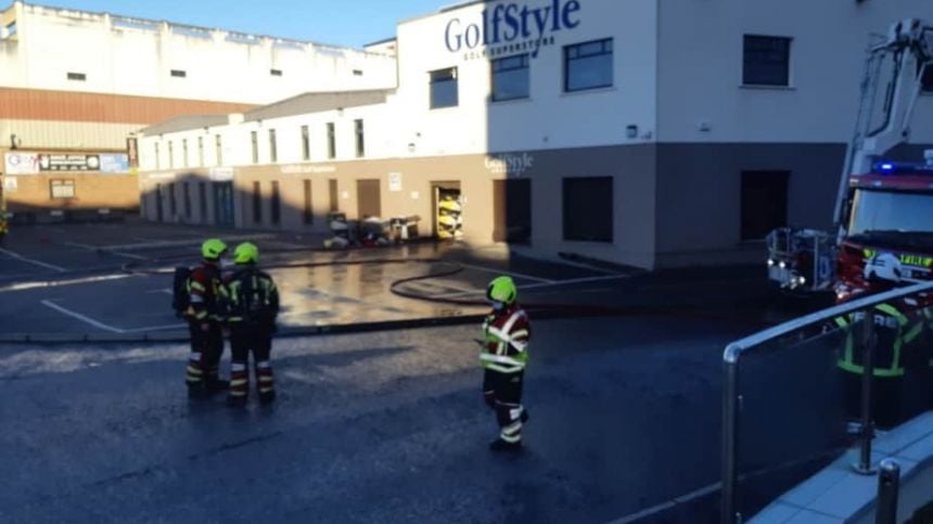 Technical exam to be carried out at scene of fire at Liosban commercial building