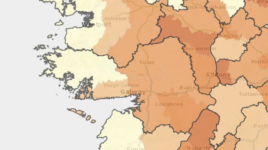 All areas in Galway within national average Covid-19 incidence rate