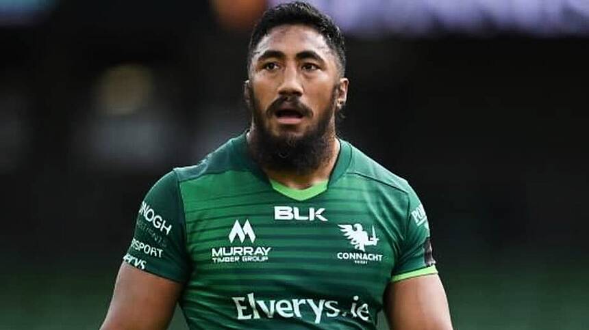 Bundee Aki to stay with Connacht and Ireland until 2026