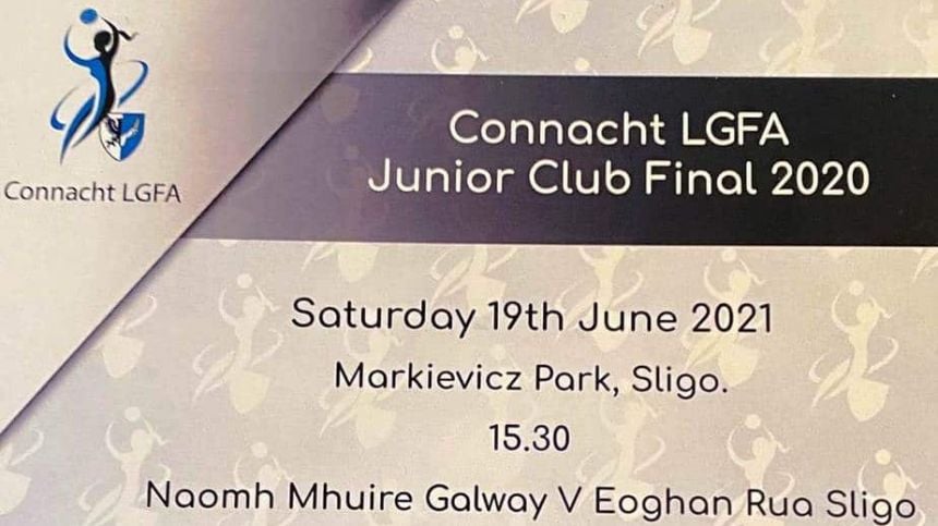 Naomh Mhuire in bid to claim Connacht Junior LGFA Club title