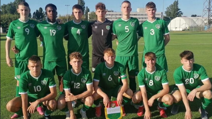 SOCCER: Alex Murphy Plays Full 90 mins in Republic of Ireland Under 18s Win