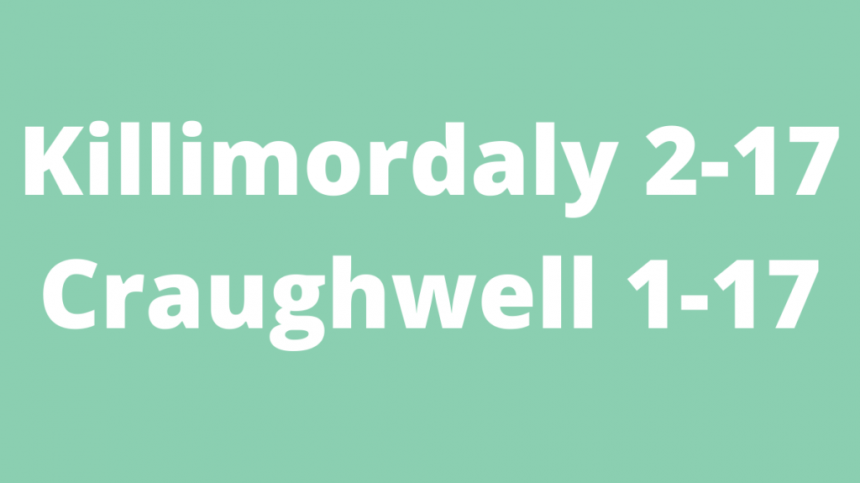 HURLING: Killimordaly 2-17 Craughwell 1-17 - Reaction with Gary Earls