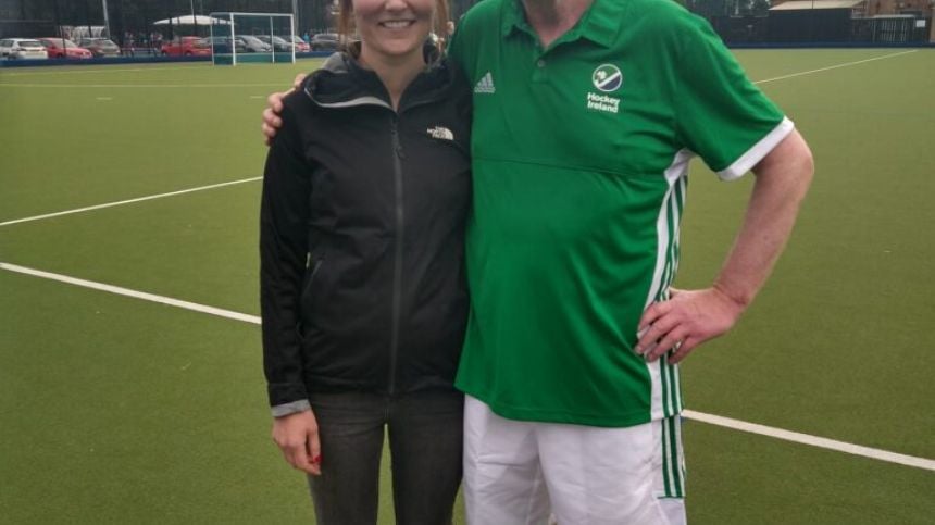 O’Fiachain makes Masters Hockey International Debut