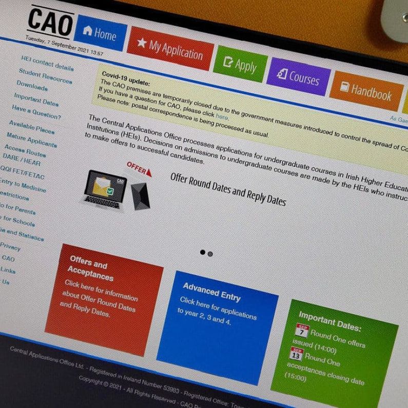 Over 3 thousand students across Galway receive CAO offers