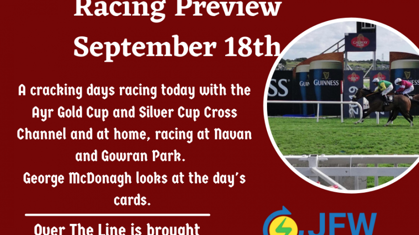 Galway Bay FM Racing Preview - September 18th