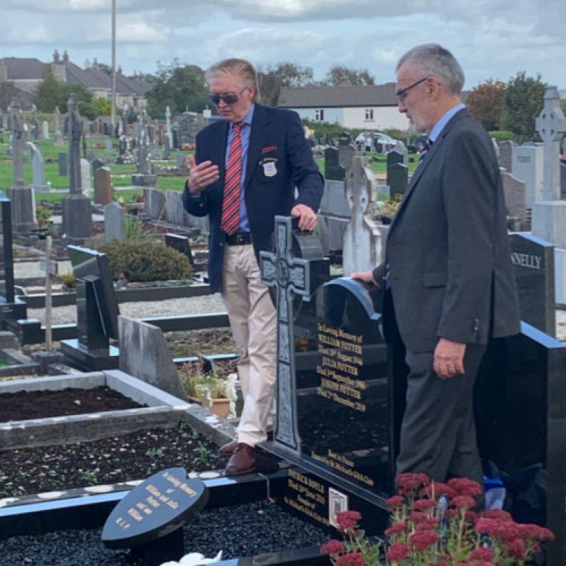 GAA President visits Galway GAA clubs yesterday