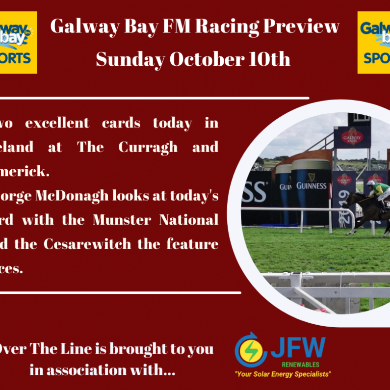 Galway Bay FM Racing Preview - October 10th