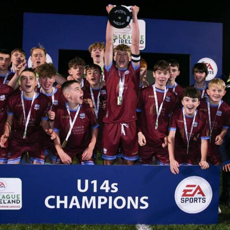 SOCCER: Galway United 2-0 Shamrock Rovers (Under 14 National Final Reaction with Xavi Vasquez)