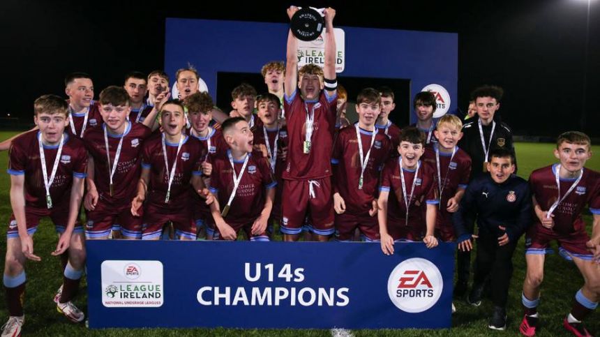 SOCCER: Galway United 2-0 Shamrock Rovers (Under 14 National Final Reaction with Xavi Vasquez)