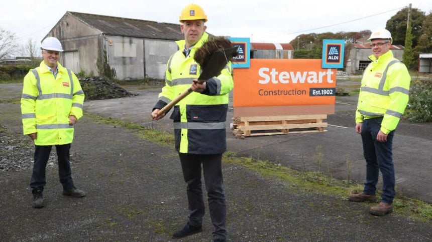 Work begins on new €11m Aldi store in Athenry