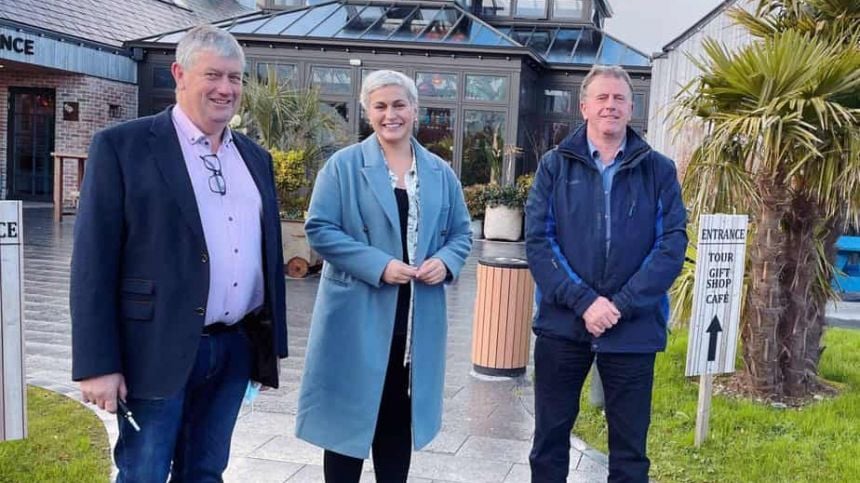 LISTEN: MEP Maria Walsh visits Ballinasloe for constituency visit