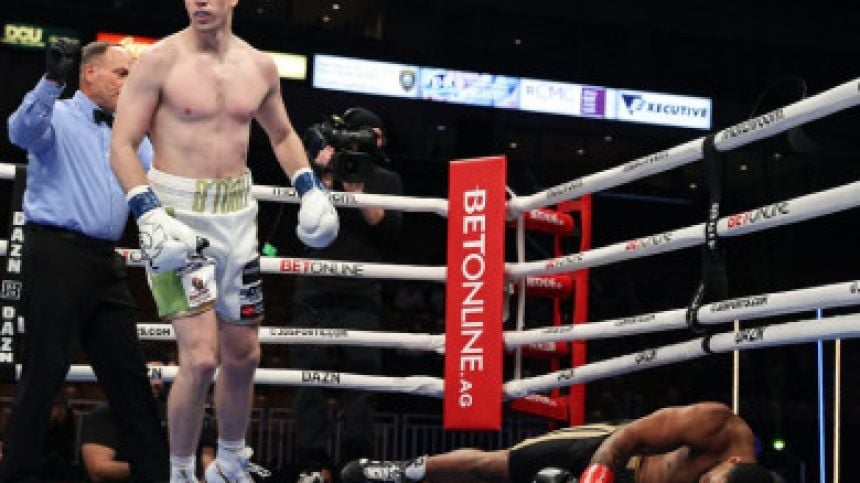 Boxing sensation Thomas O'Toole on Over the Line