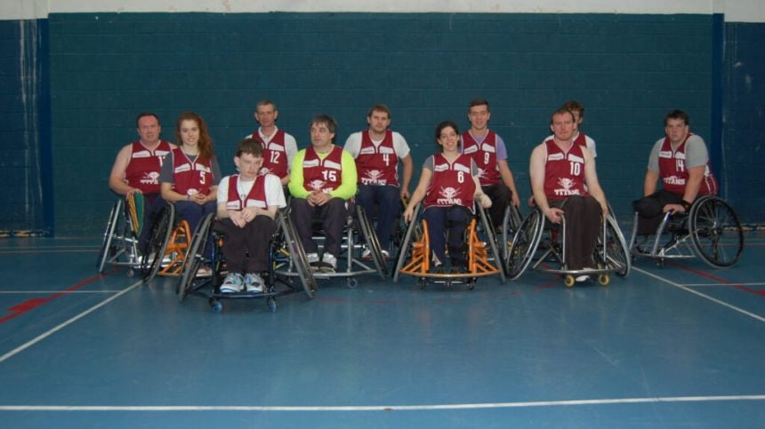 Titan Wheelers back on court as IWA Sport Irish Wheelchair Basketball season gets underway following a 20 month absence.