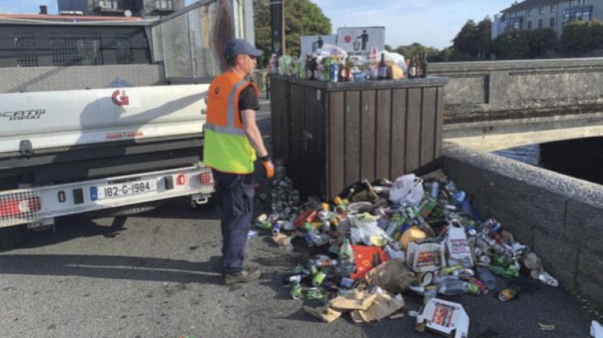 Galway County Council has 2nd lowest spend on street cleaning and litter management nationwide