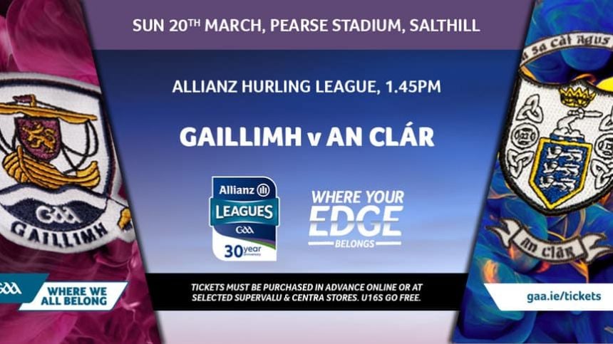 HURLING: Galway Conclude League Campaign At Home To Clare