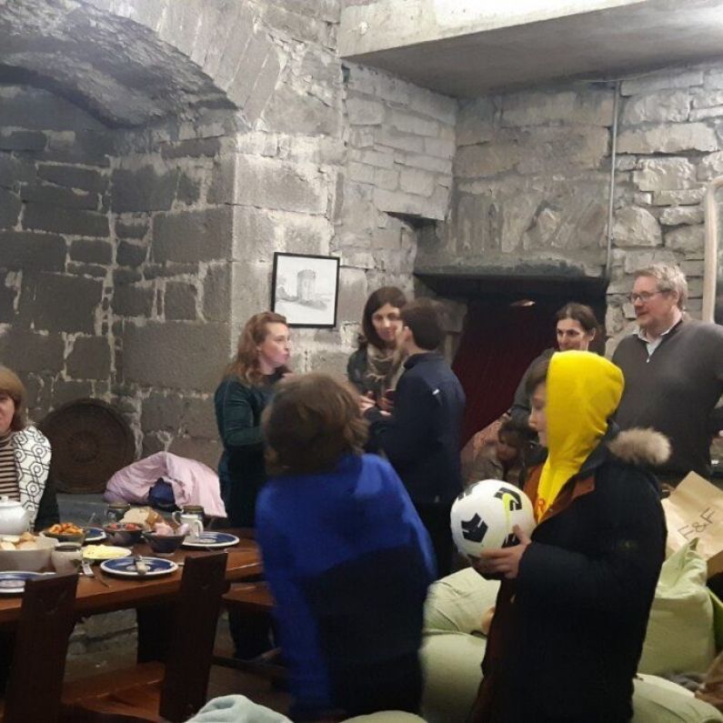 Four Ukrainian families settle into Ballindooley Castle on Headford Road