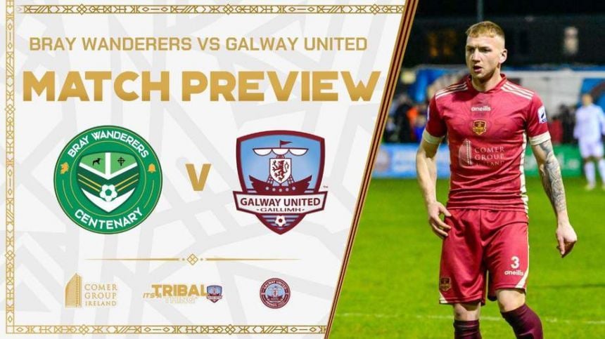 Galway United face away trip to Bray