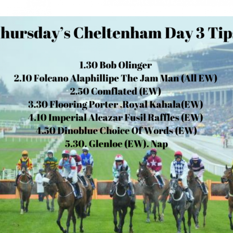 Galway Bay FM Cheltenham Day Three Preview