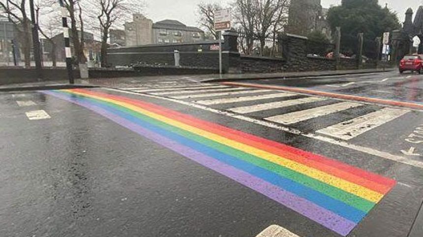 Pride rainbow crossing to be installed in city