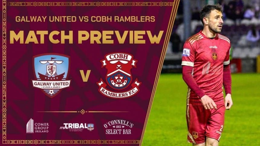 Galway United looking to put in a strong performance at home to Cobh