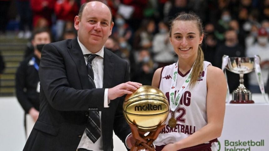 BASKETBALL: NUIG Mystics 68-35 Griffith College Templeogue (Division 1 National Cup Final Report)