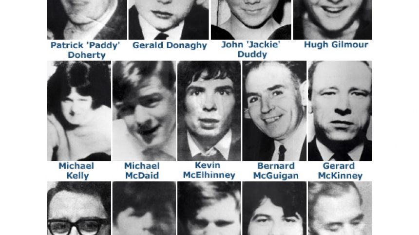 Sinn Fein to host city event to mark 50th anniversary of Bloody Sunday