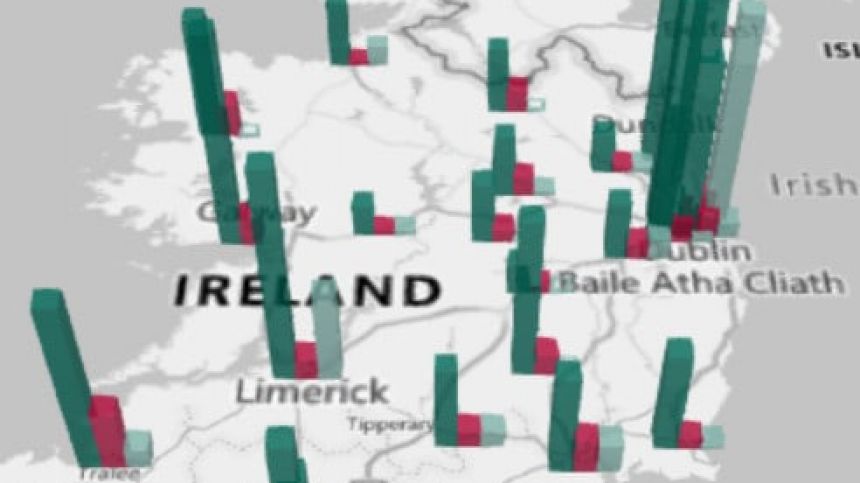 Covid Figures in Galway Hospitals decrease by nearly a half in the space of a week