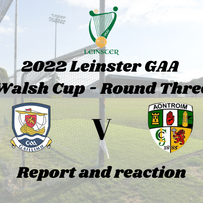 Galway 1-23 Antrim 1-17 - Walsh Cup Report and Reaction