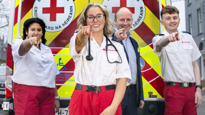 Irish Red Cross Appeals for new volunteers in Galway as demand increases for their services