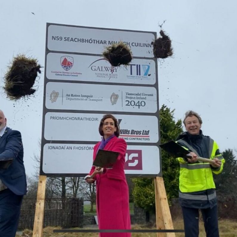 First sod officially turned on Moycullen Bypass