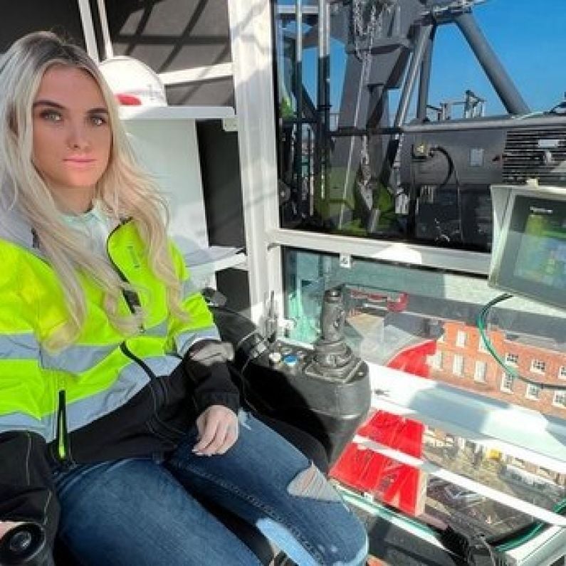 Kate Fahy: Youngest crane operator in the country