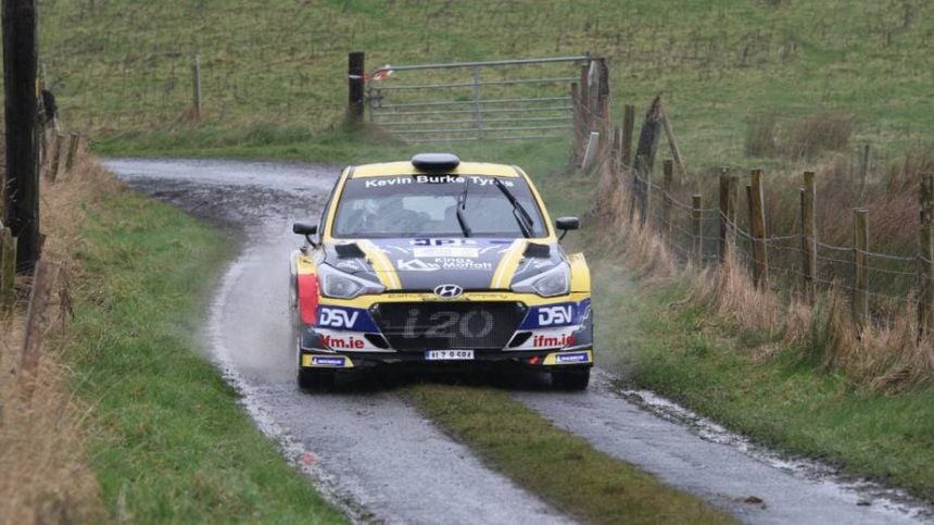 MOTOR RACING: Josh Moffett Wins Galway International Rally