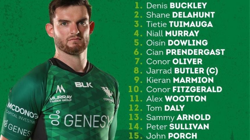 RUGBY: 11 Changes for Connacht Against Ulster in URC