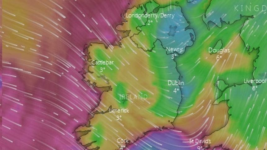 Galway remains under status orange wind warning as Storm Eunice moves across the country