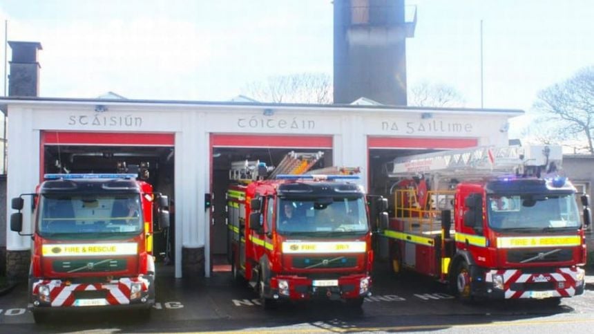 Fire Services currently dealing with a gorse fire in Carna