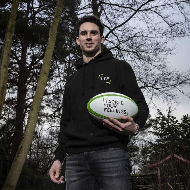 Joey Carbery announced as the newest ambassador for Tackle Your Feelings.