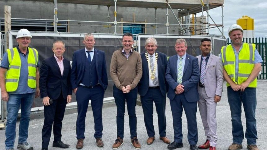 OPW Minister Patrick O'Donovan visits Headford