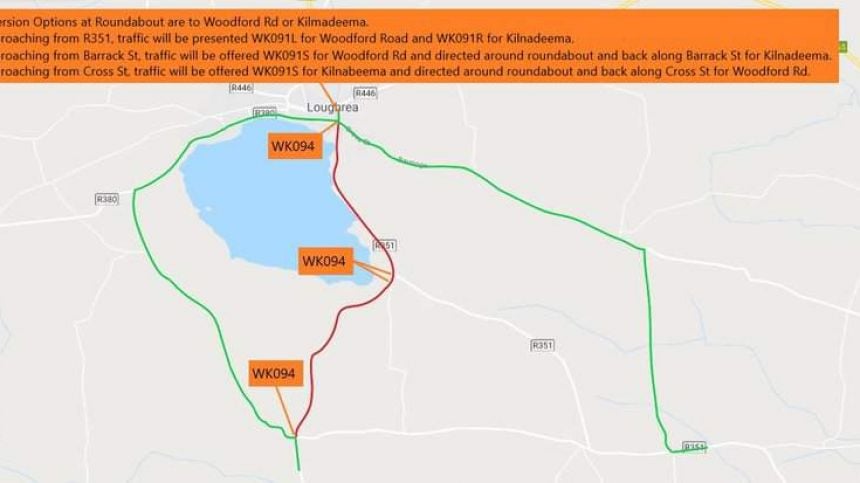 Road Closures in Loughrea tomorrow due to Triathlon Festival