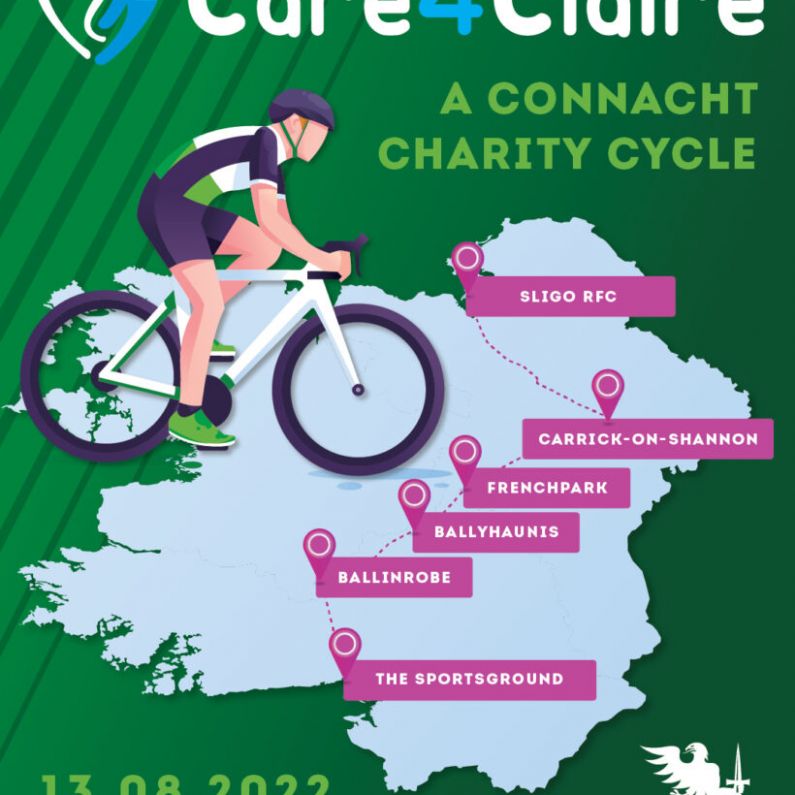 Connacht Rugby Care4Claire Cycle this Saturday