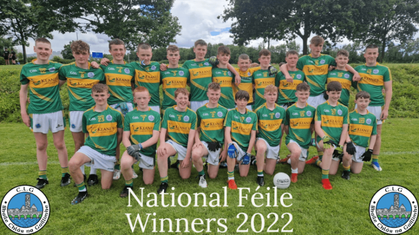 FOOTBALL: Claregalway Crowned Féile Champions